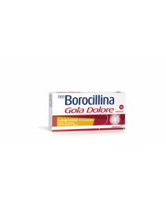 Neo Borocillina Gola Dolore 8,75 mg Limone e Miele Senza Zucchero 16 Pastiglie