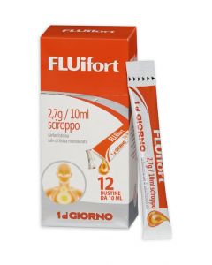 Fluifort Sciroppo Mucolitico 2,7 g/10 ml 12 Bustine Monodose