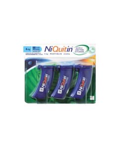 NiQuitin 4 mg Nicotina Mini Pastiglie Per Smettere di Fumare Gusto Menta 3 Astucci