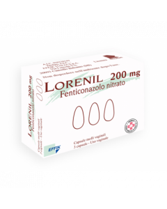 LORENIL*3CPS MOLLI VAG 200MG