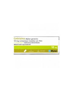 Cetirizina Mylan Antistaminico 7 Compresse Rivestite 10 mg
