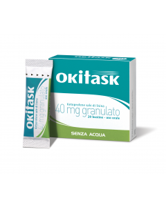 Okitask 40 mg Ketoprofene Sale di Lisina 20 Bustine