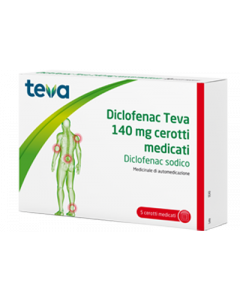 DICLOFENAC 140mg 5Cer.Med.TEVA