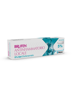 Brufen Antinfiammatorio Locale Gel 5% Tubo da 40g