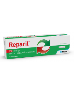 Reparil Gel C.M. 2%+5% Dolori Articolari e Muscolari Tubo 40 g