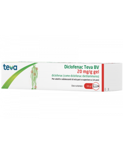 Diclofenac Gel 20mg/g 60gteva