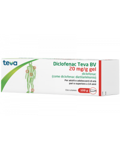 Diclofenac Gel 20mg/g 100gteva