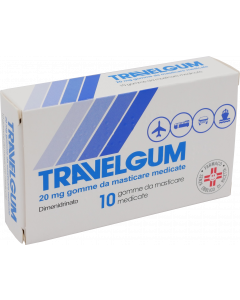 Travelgum 10 Gomme Masticabili 20mg