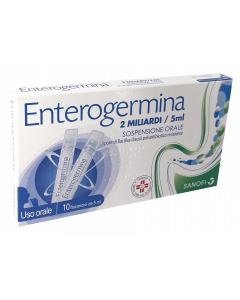 Enterogermina 10 Flaconcini 2 Miliardi/5ml