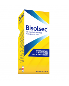 Bisolsec Sciroppo per il Trattamento della Tosse Secca Adulti 190 ml