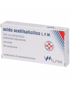 Acido Acetils.500mg 20 Cpr Lfm
