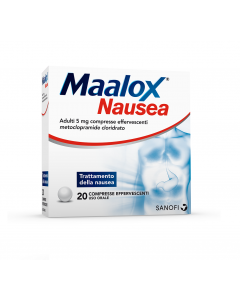 Maalox Nausea Trattamento Della Nausea 20 Compresse Effervescenti