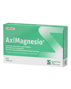 Pegaso Aximagnesio Integratore Magnesio 40 Compresse