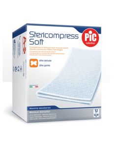 Pic Stericompress Garza Sterile 36x40cm 12 Pezzi