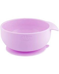 Chicco Ciotola Silicone Rosa 1 Pezzo