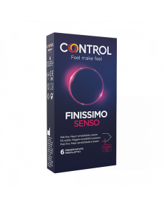 Control Finissimo Senso 6 Profilattici da 0.06mm