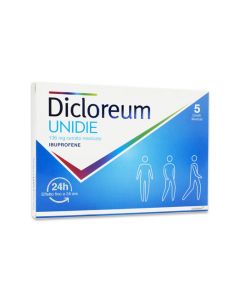 Dicloreum Unidie 5 Cerotti Medicati 136 Mg Ibuprofene