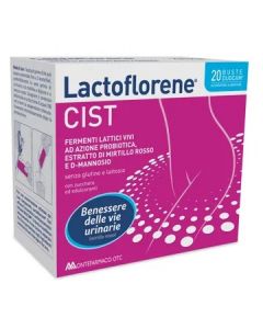 Lactoflorene Cist Integratore Benessere Vie Urinarie 20 Bustine