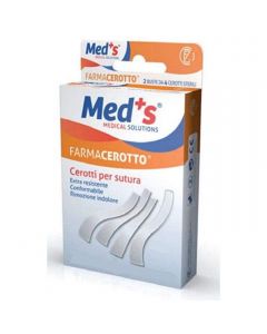 Med's Cerotti Sutura Cutanea Piccole Ferite 6,4 x 76 mm
