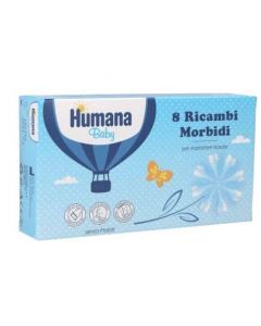 Humana Ricambio Morbido Aspiratore Nasale 8 Pezzi