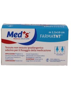 Med's Fix Cerotto TNT Autoadesivo In Rotolo 2,5 m x 10 cm