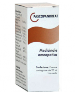 Pascoe Pascopankreat Vital Gocce Omeopatiche 20 ml