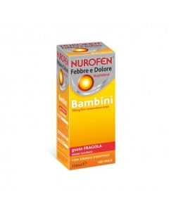 Nurofen Febbre e Dolore bambino 100mg/5ml sospensione orale gusto Fragola 150 ml