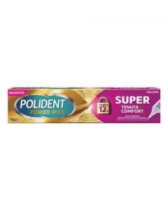 Polident Max Super Tenuta + Comfort crema adesiva per protesi dentali 70 g
