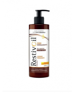 Restivoil Fisiologico Sebonormalizzante Olio Shampoo Lavaggi Frequenti 400 ml
