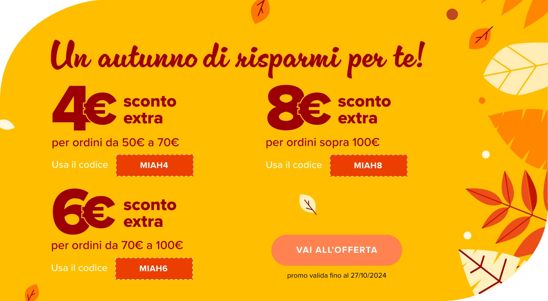 Banner Promo Autunno